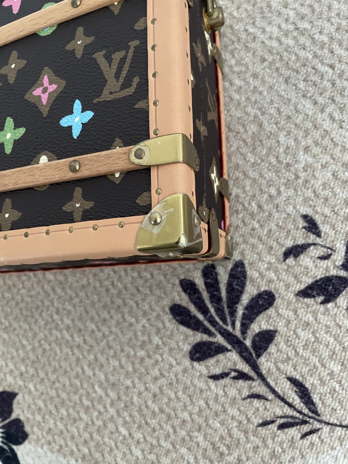 【LV】Louis Vuitton x Tyler, the Creator Hand Trunk Chocolate Craggy Monogram