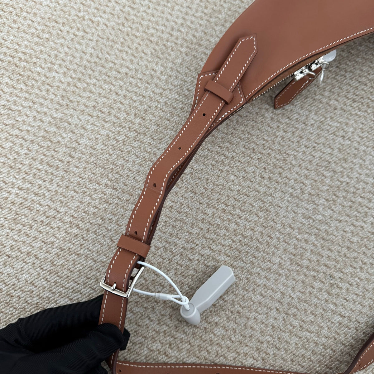 【Hermes】Hermès BuddyPocket Gold Brown & Canvas