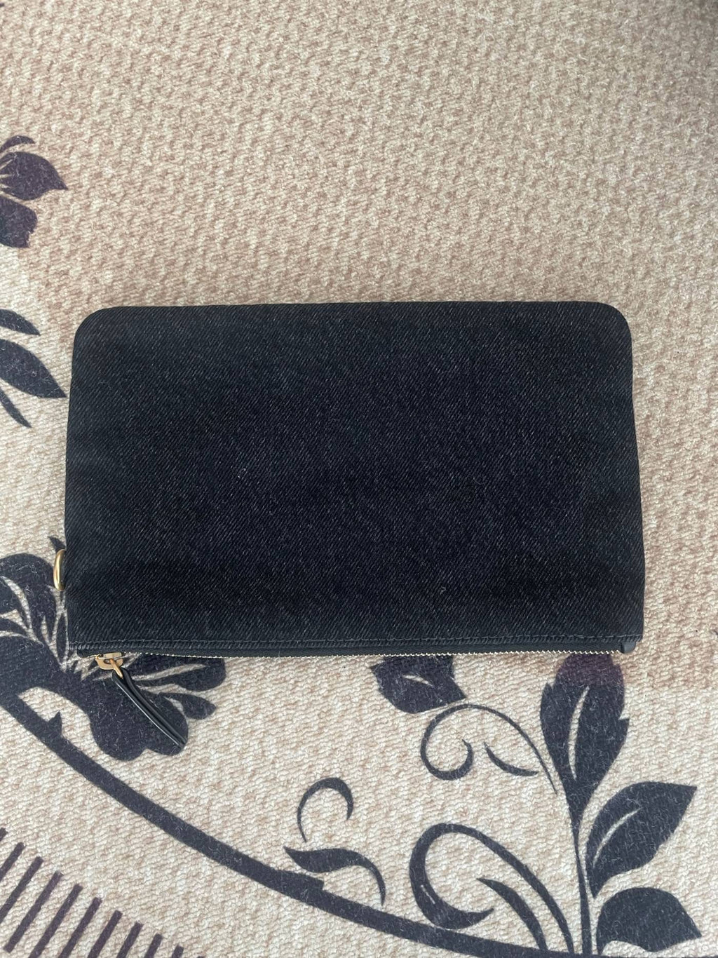 【Chanel】Chanel 25Bag Large, Black Gradient Denim