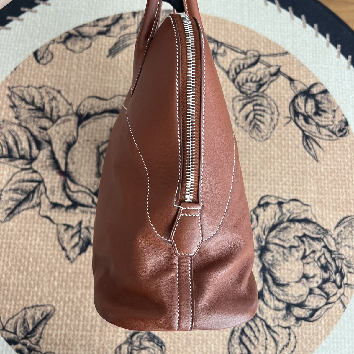 【Hermes】Hermès Bolide Caramel, Stamp Q (boxed stamp)