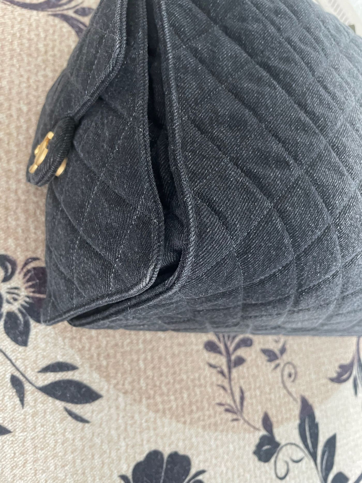 【Chanel】Chanel 25Bag Large, Black Gradient Denim