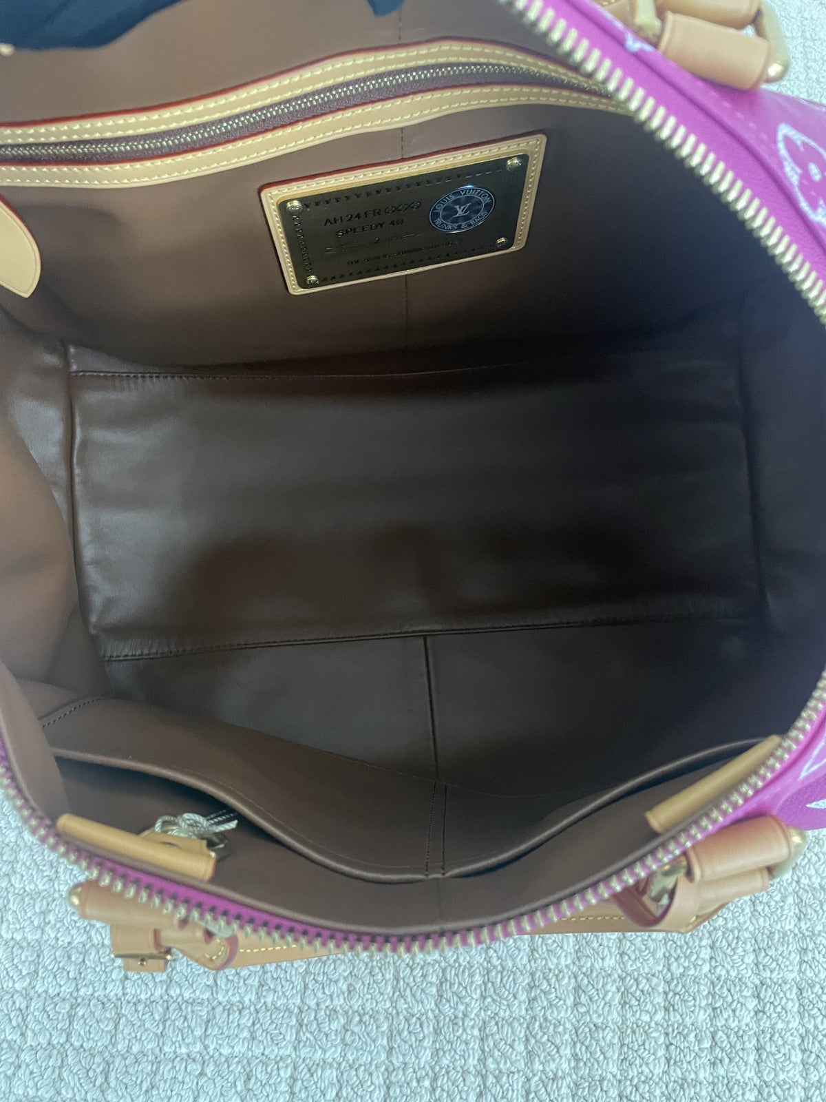 【LV】Louis Vuitton Speedy P9 Bandoulière 40 Candy Pink（Magenta）