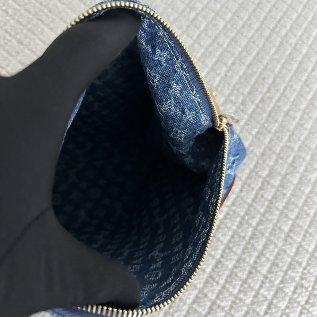 【LV】LV Baggy Bleu Denim Monogram Denim