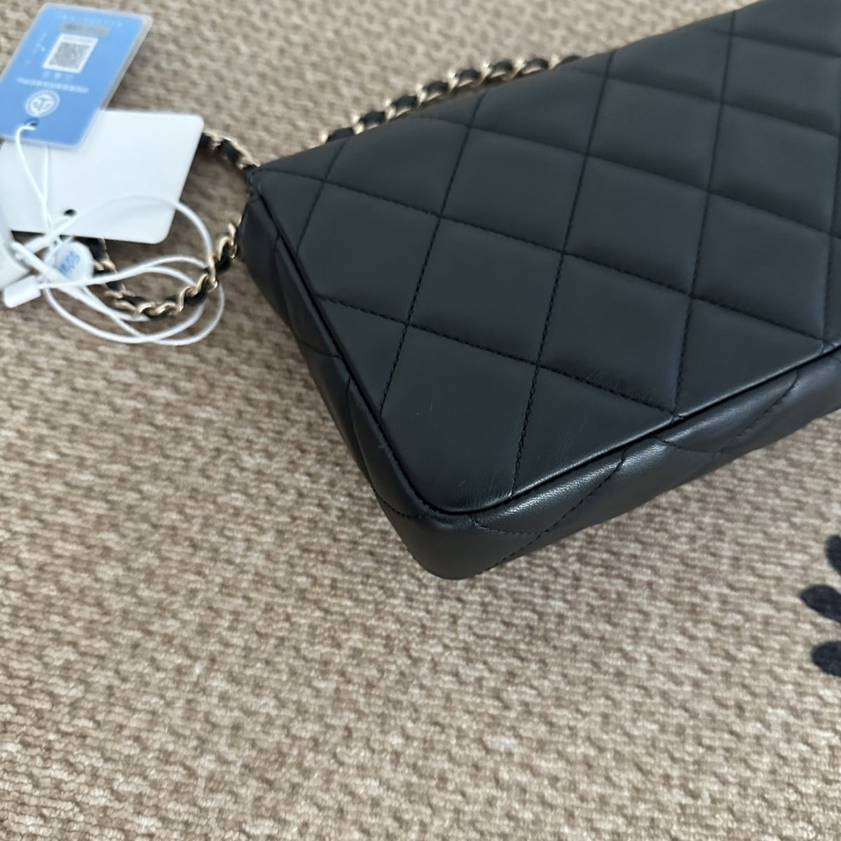 【Chanel】Chanel Black 23C Baguette Bag