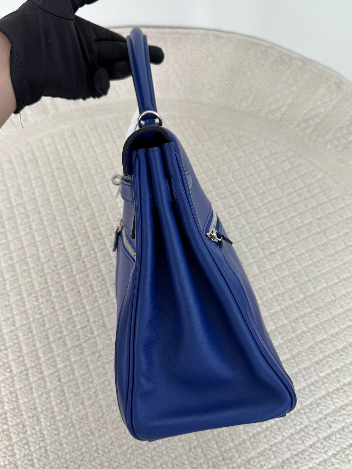 【Hermes】Hermès Blue Kelly Lakis