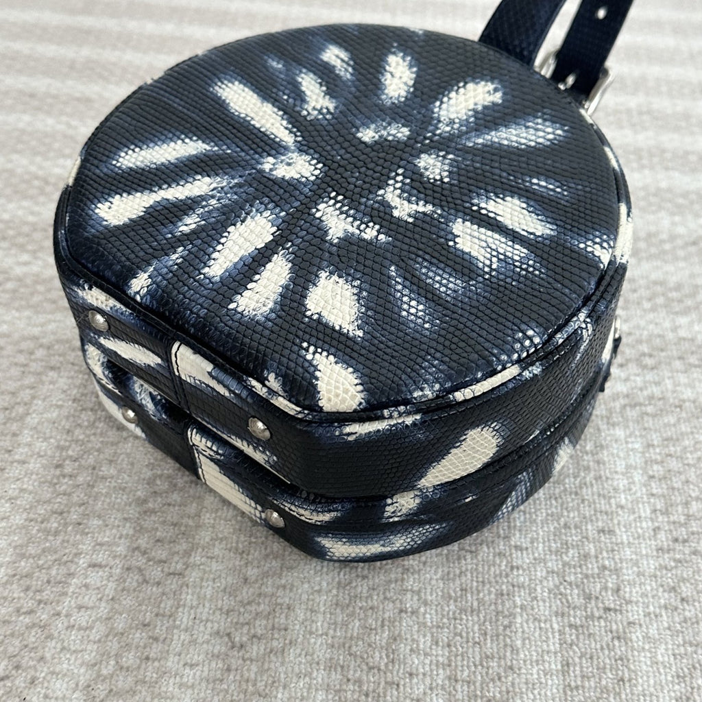 【LV】Louis Vuitton Boite Chapeau Souple White & Blue Bi-color