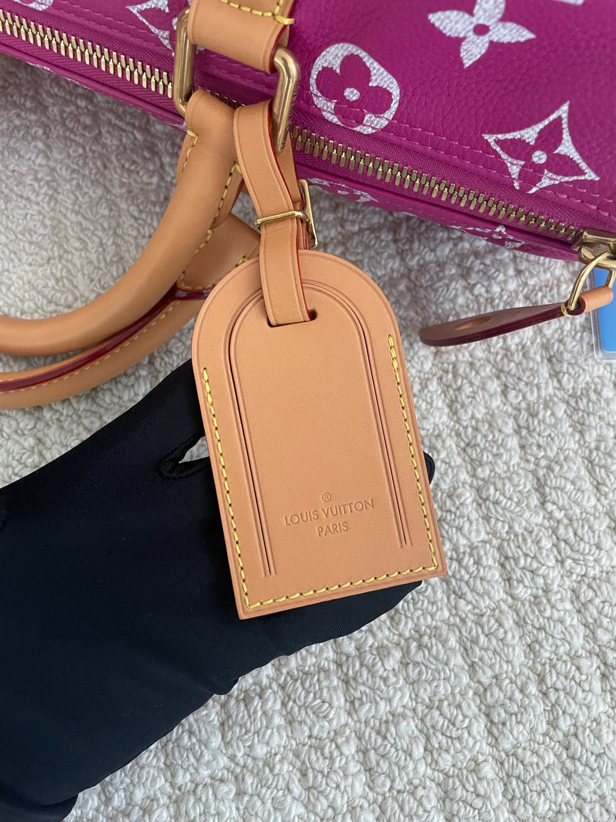 【LV】Louis Vuitton Speedy P9 Bandoulière 40 Candy Pink（Magenta）