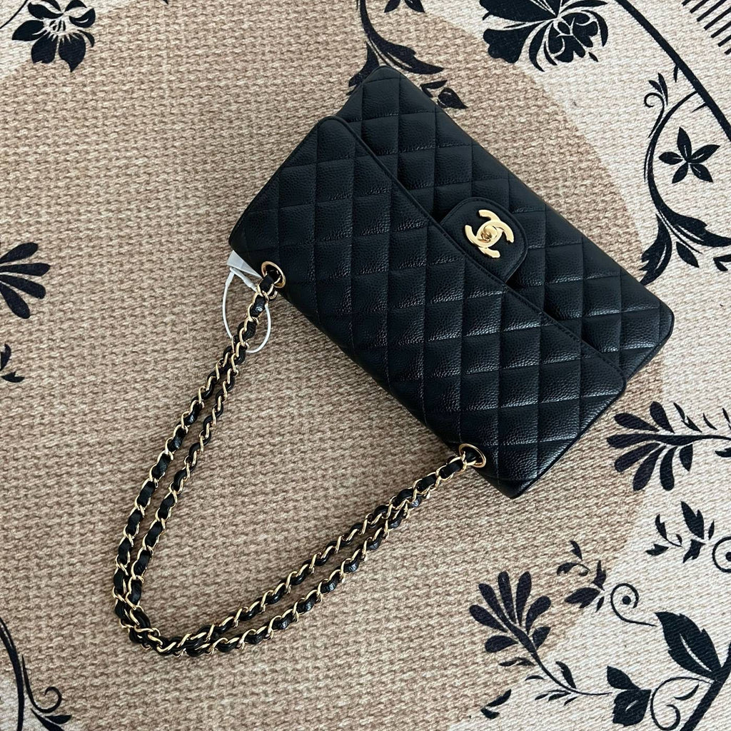 【Chanel】Chanel Black Caviar Classic Flap Bag-7212559LD