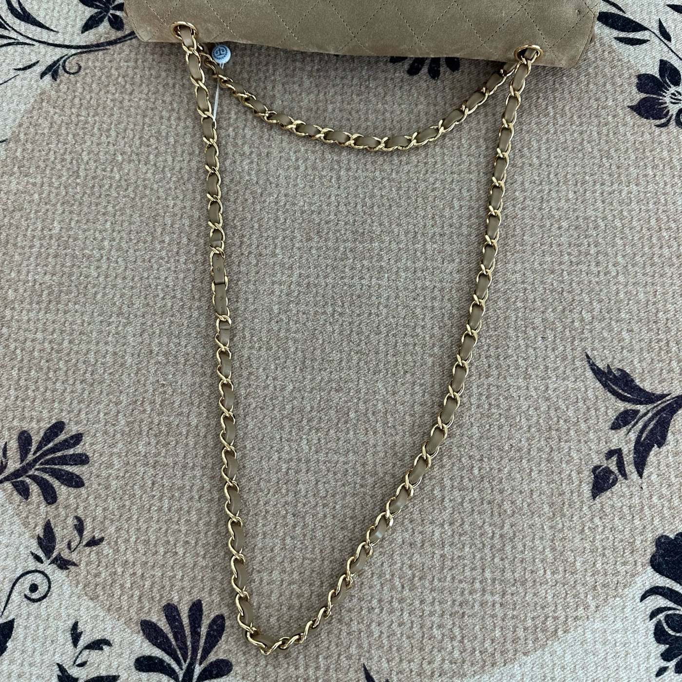 【Chanel】Chanel 26S Suede CF Airport Flap Bag