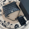 【Chanel】Chanel 24P Black Hobo Bag