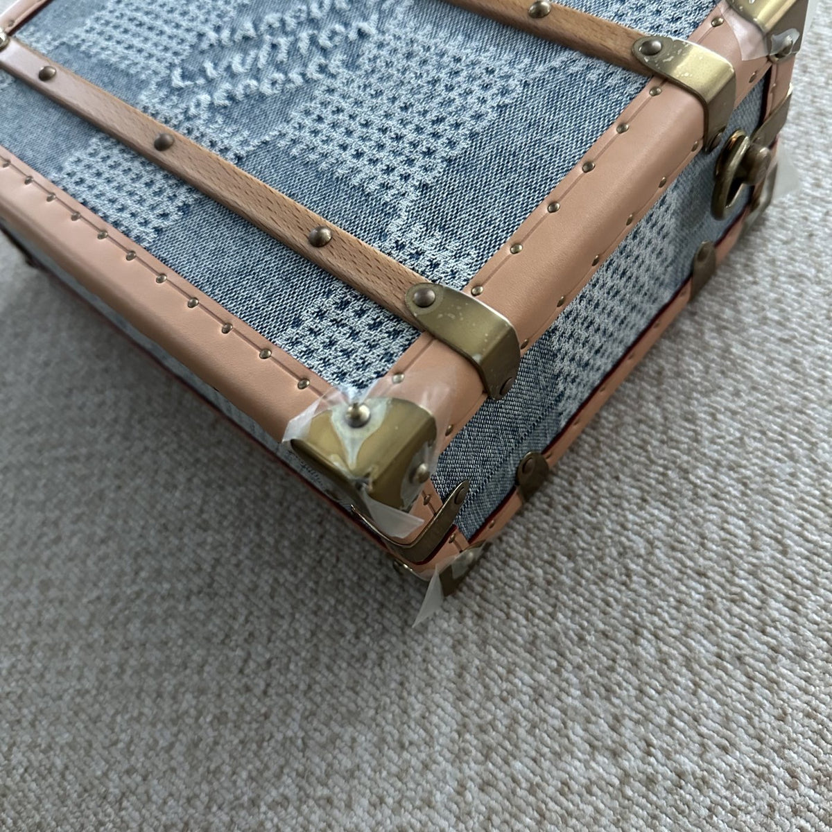 【LV】Louis Vuitton Monogram Denim Trunk