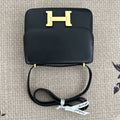 【Hermes】Hermès Black Constance Gold Hardware