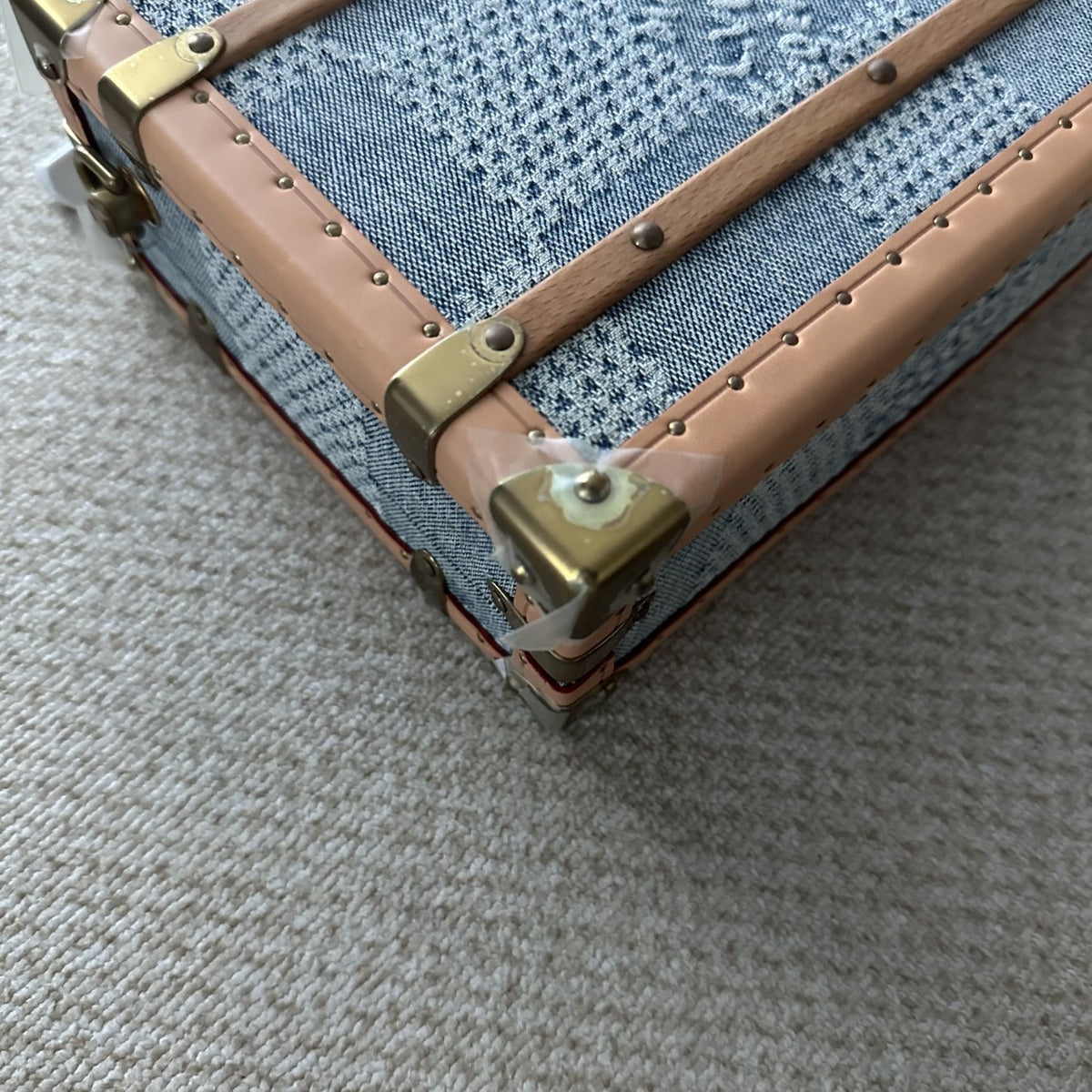 【LV】Louis Vuitton Monogram Denim Trunk