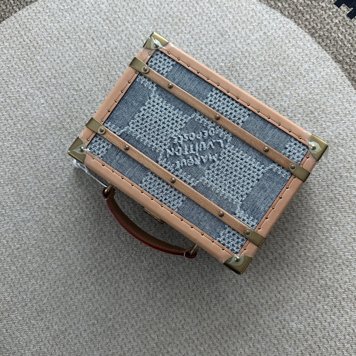 【LV】Louis Vuitton Monogram Denim Trunk