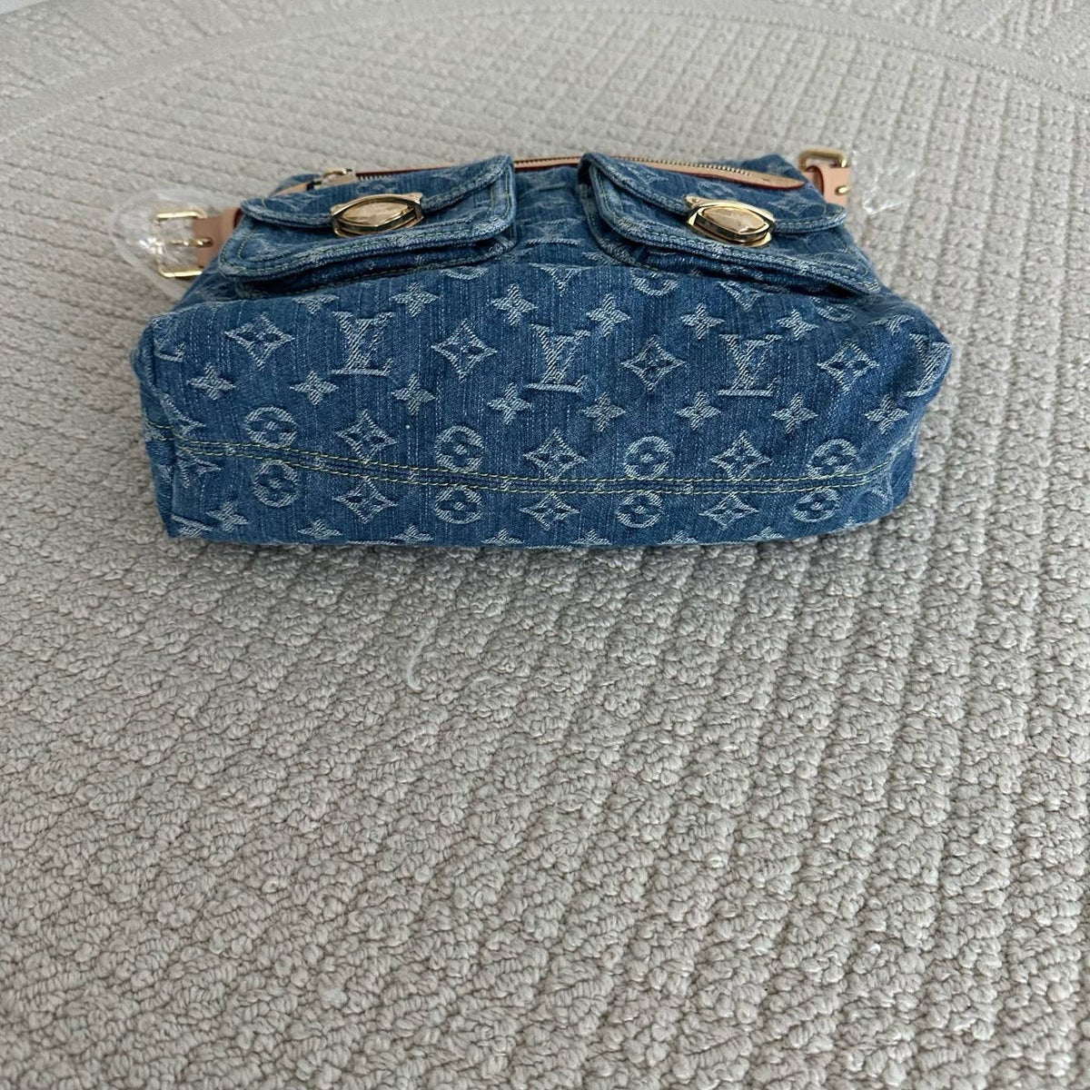 【LV】LV Baggy Bleu Denim Monogram Denim