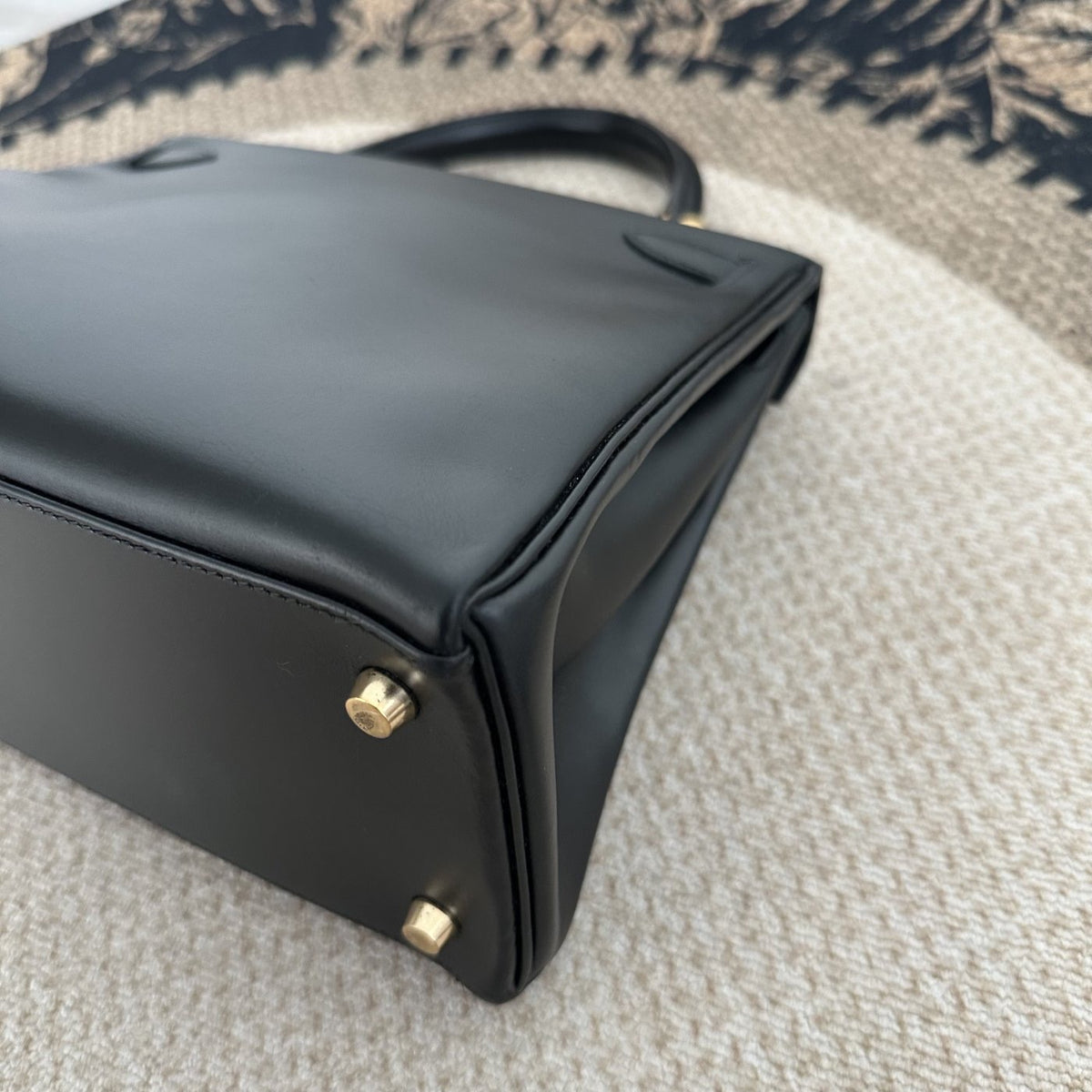 【Hermes】Hermès Kelly 28 Black Gold Hardware