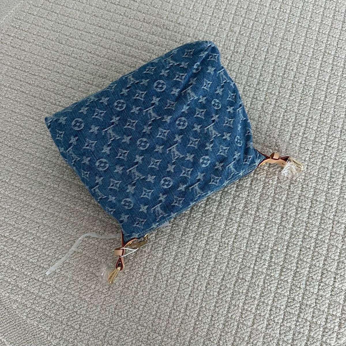 【LV】LV Baggy Bleu Denim Monogram Denim