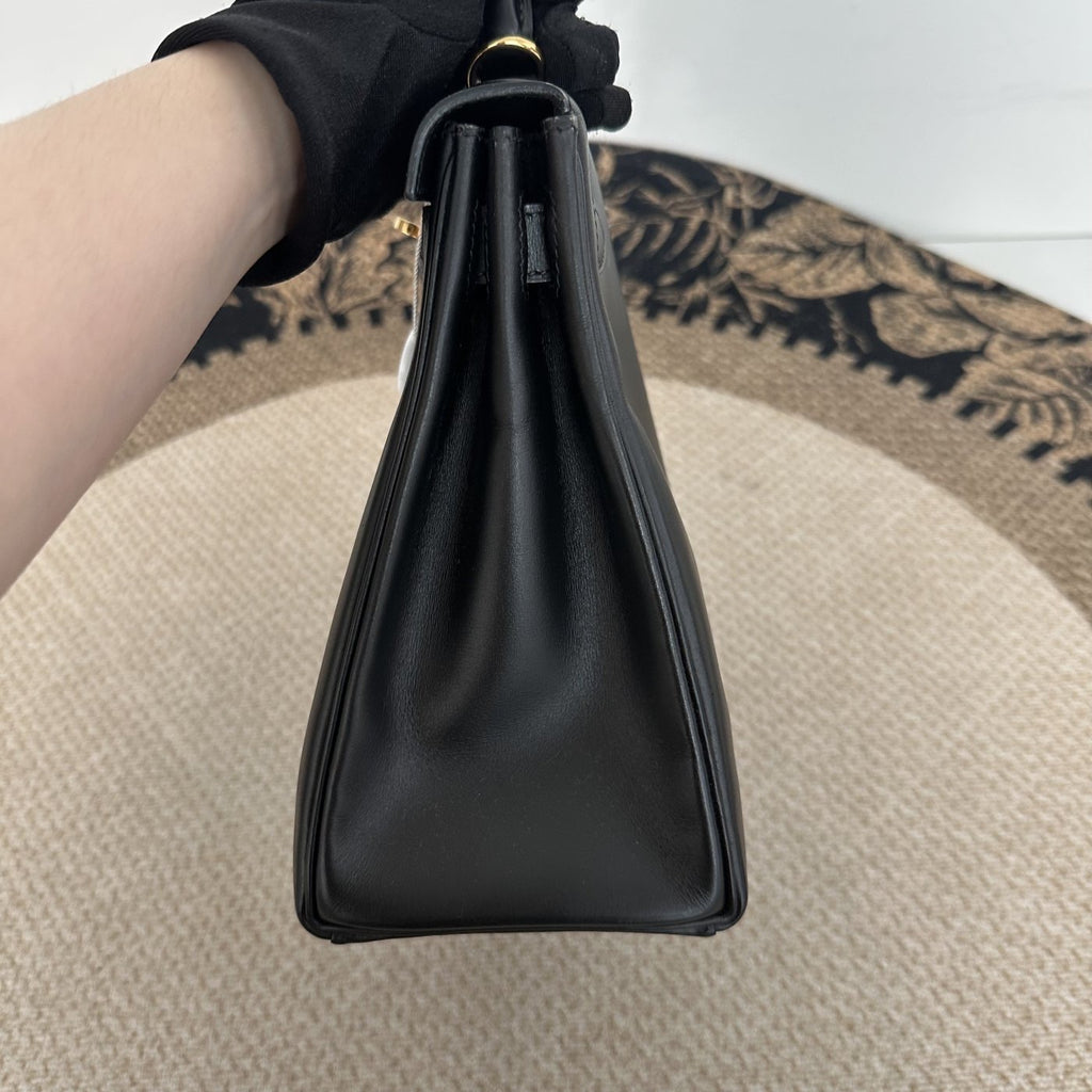 【Hermes】Hermès Kelly 28 Black Gold Hardware