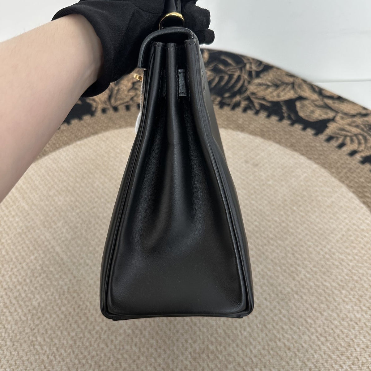 【Hermes】Hermès Kelly 28 Black Gold Hardware