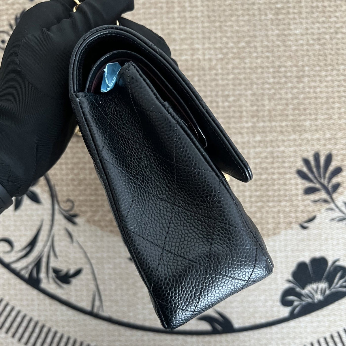【Chanel】Chanel Black Caviar Classic Flap Bag-7212559LD