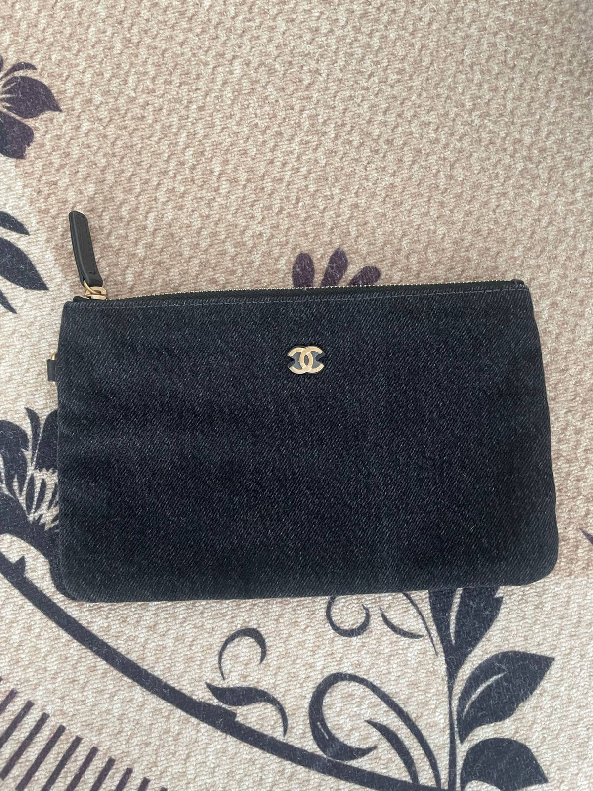 【Chanel】Chanel 25Bag Large, Black Gradient Denim