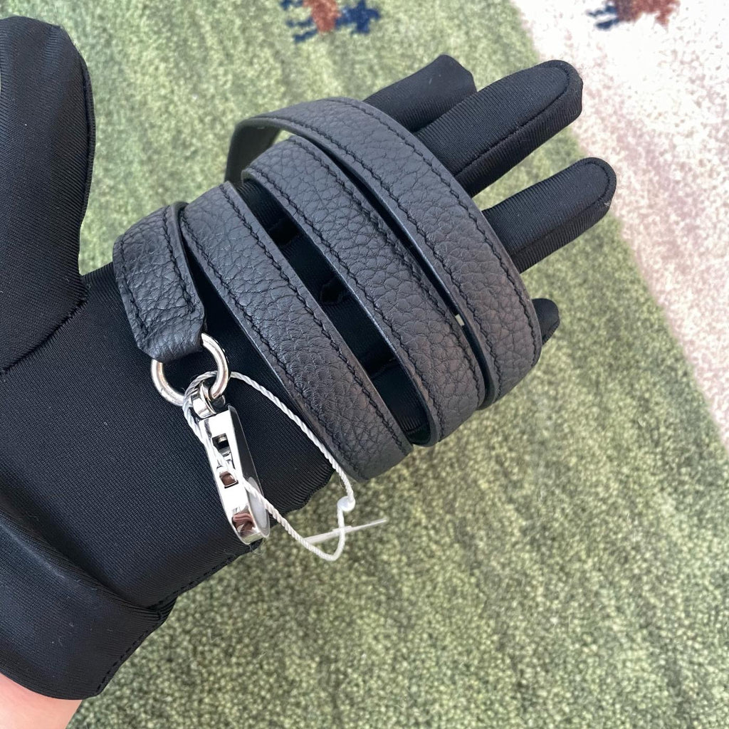 【Hermes】Hermès Black Kelly Silver Hardware