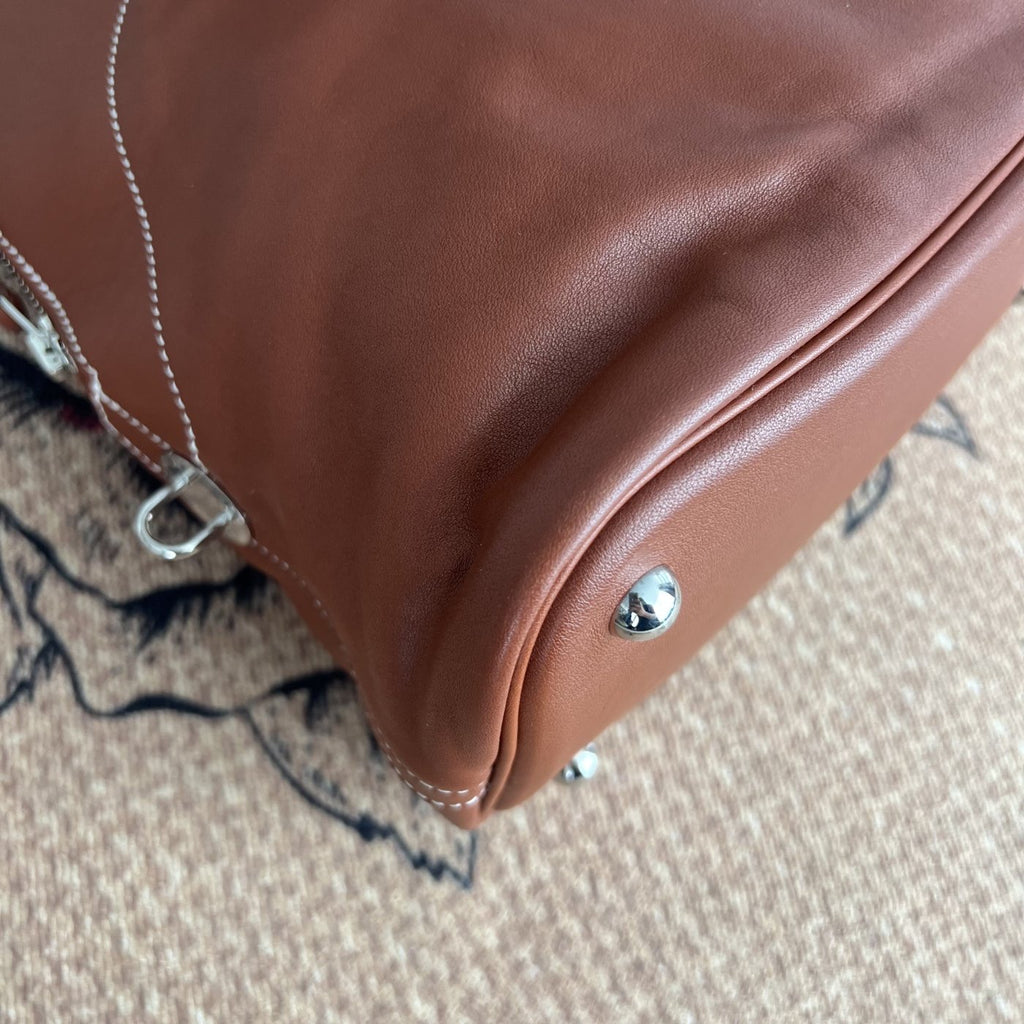 【Hermes】Hermès Bolide Caramel, Stamp Q (boxed stamp)