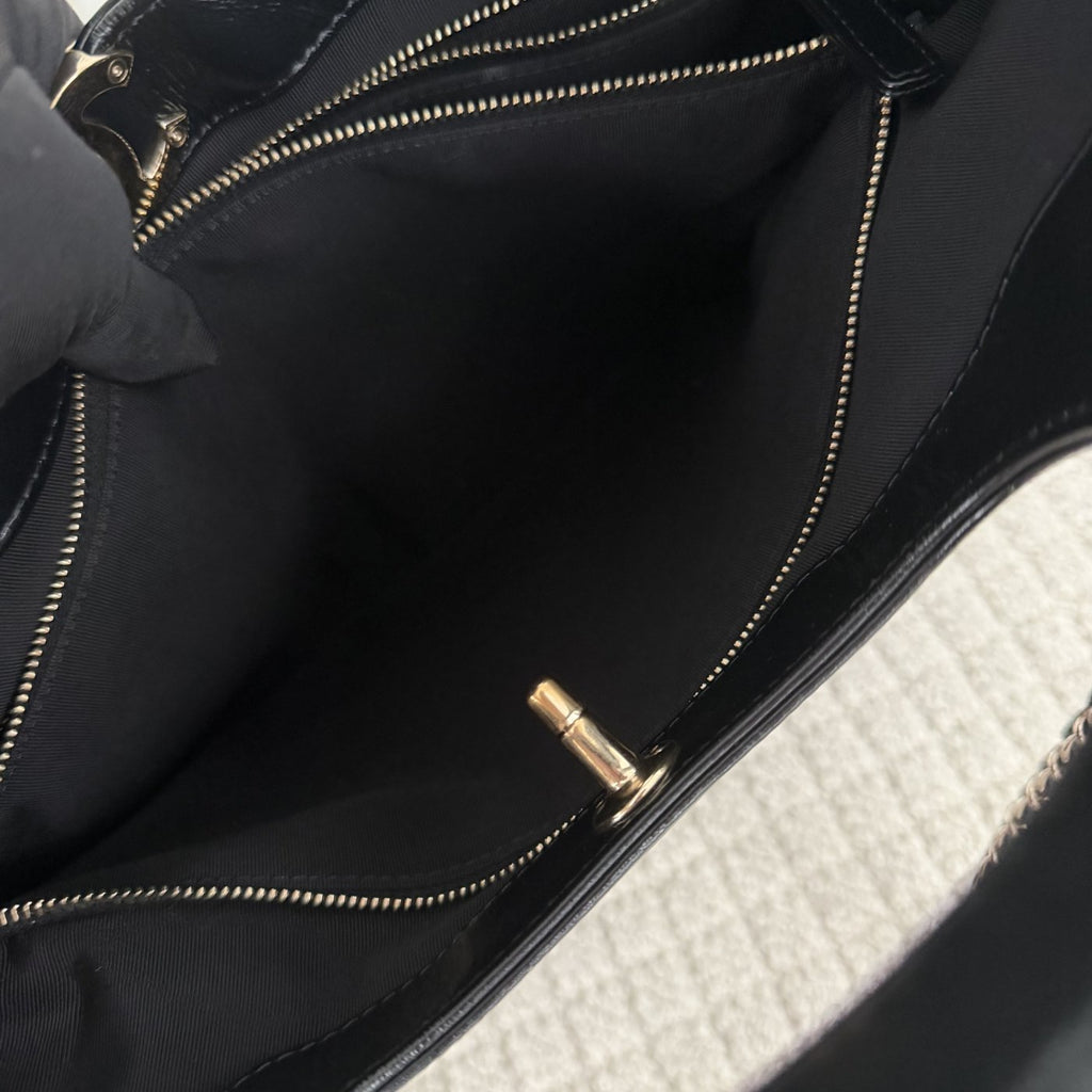 【Chanel】Chanel Black Gold 31 Shopping Bag(large)