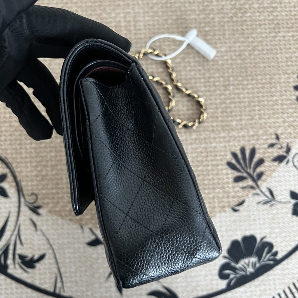 【Chanel】Chanel Black Caviar Classic Flap Bag-7212559LD