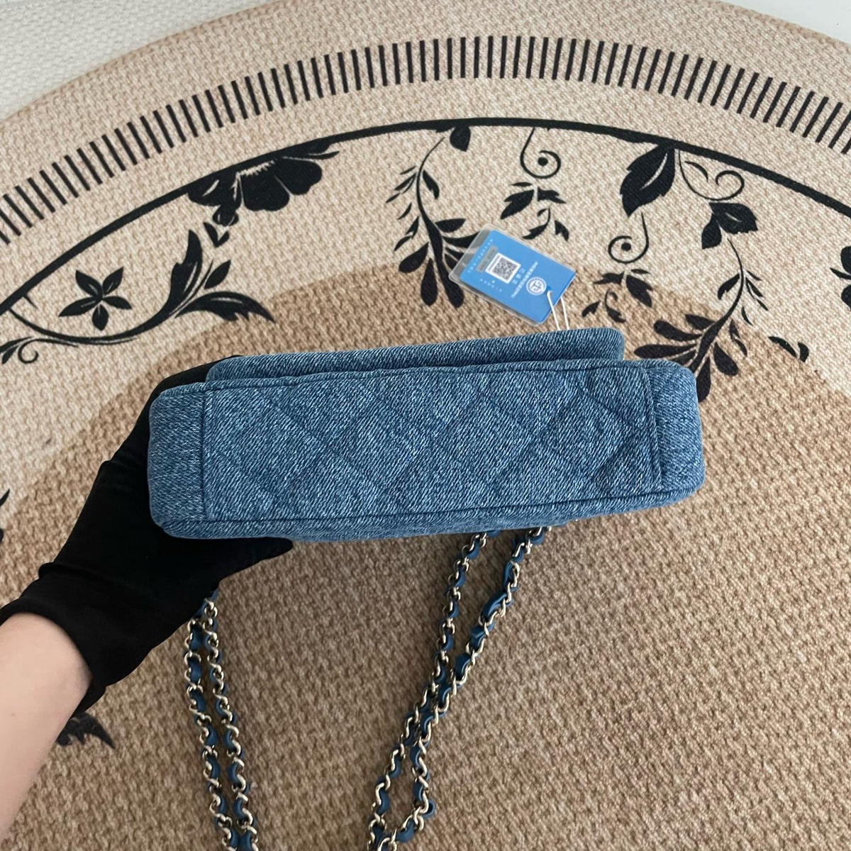 【Chanel】Chanel Blue Denim Camera Bag