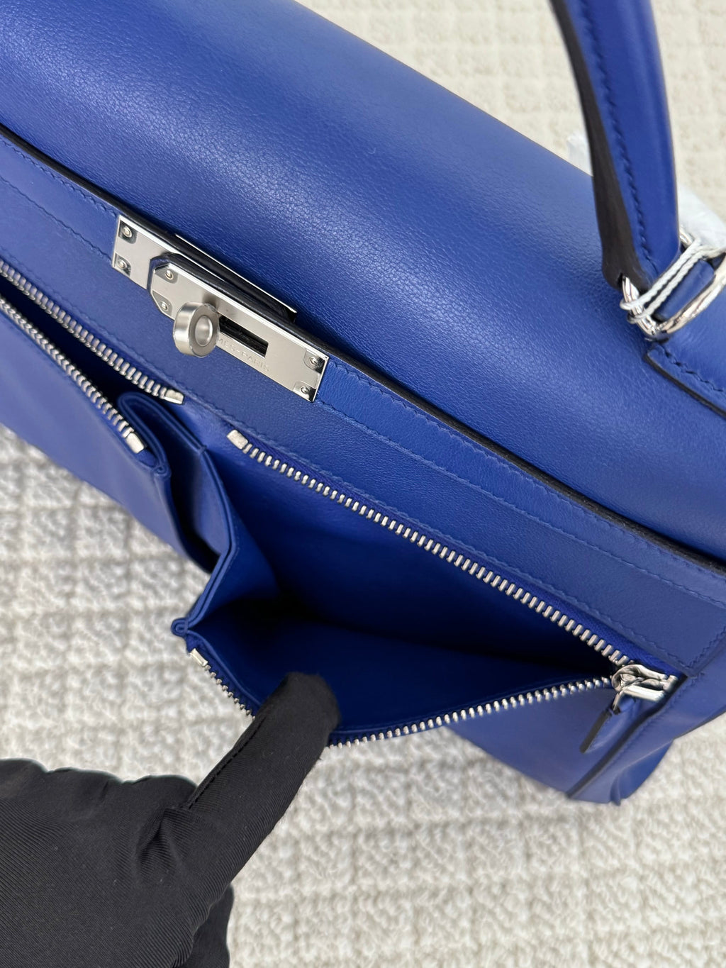 【Hermes】Hermès Blue Kelly Lakis