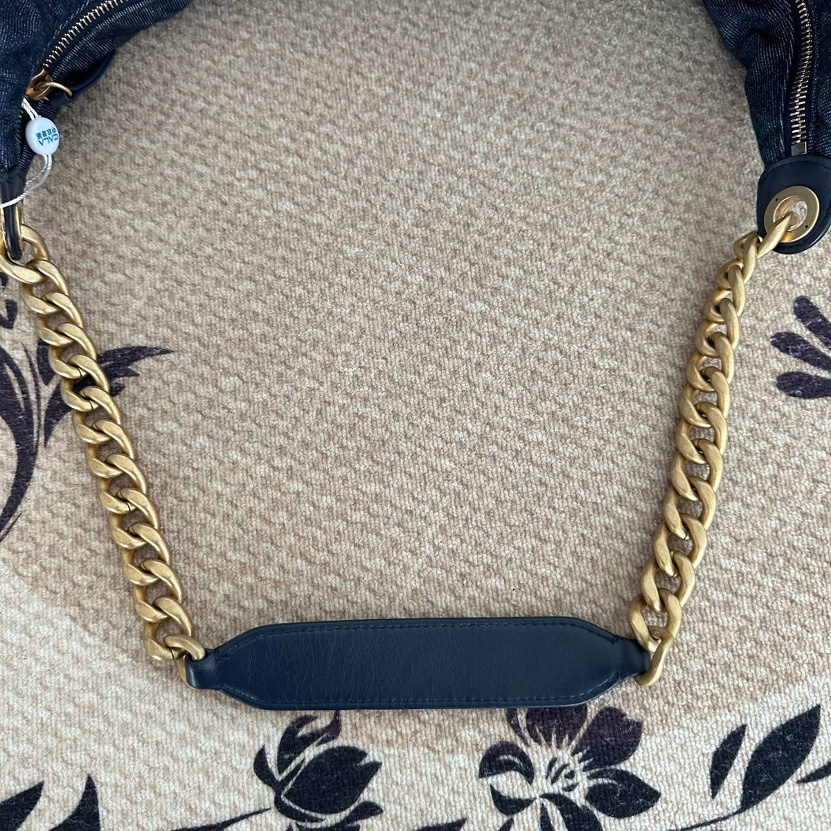 【Chanel】Chanel 25C 25 Hobo, Blue Washed Denim, Gold‑tone Hardware, Micro‑chip Version