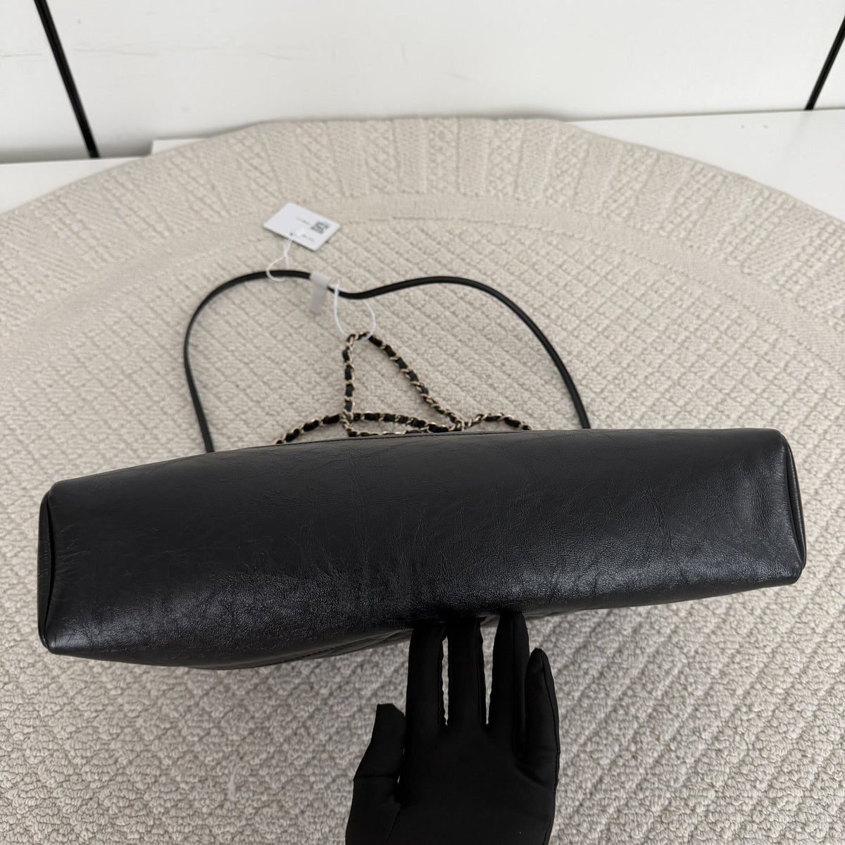 【Chanel】Chanel Black Gold 31 Shopping Bag(large)