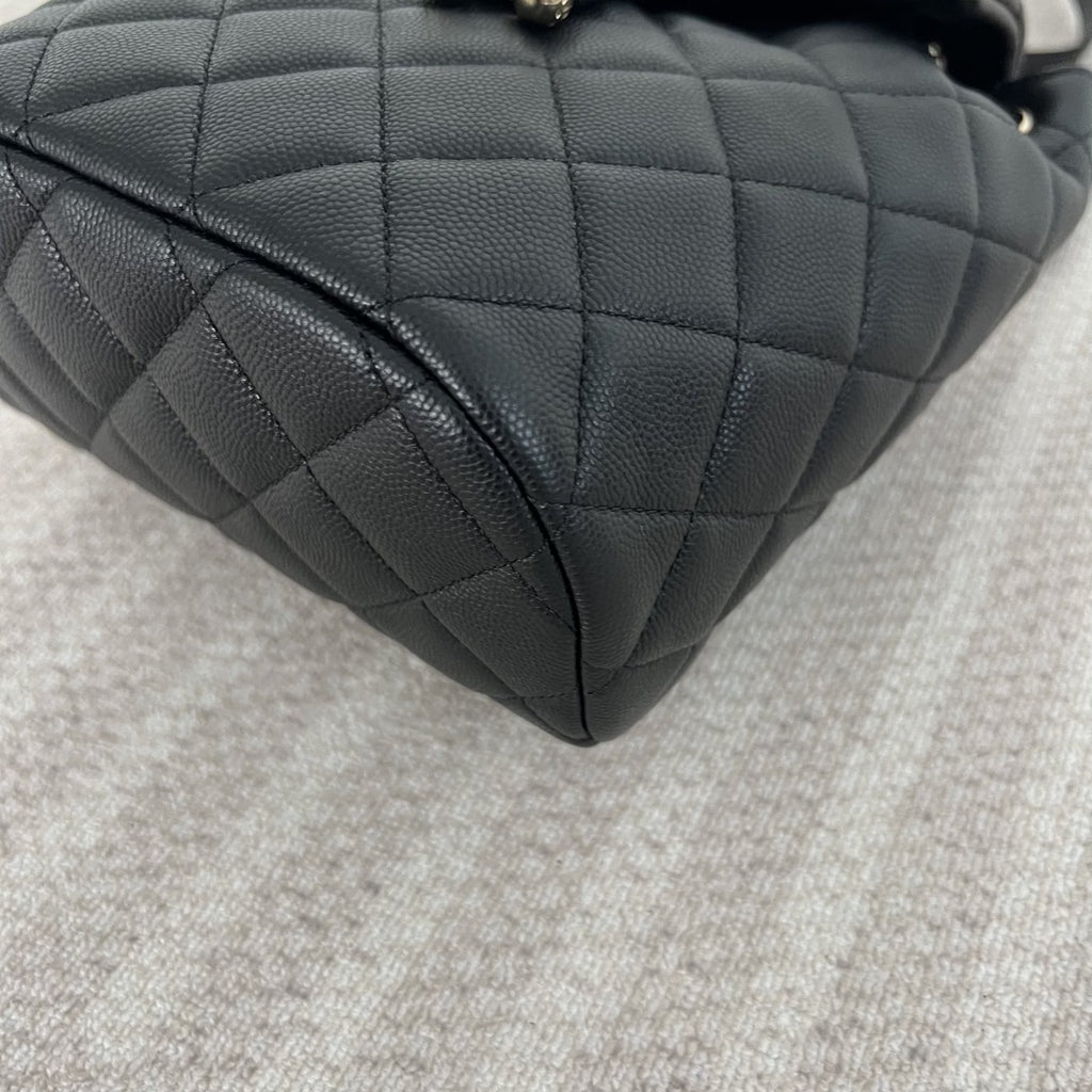 【Chanel】Chanel Paris‑Salzburg Backpack, Black Caviar Leather with Gold‑tone Hardware