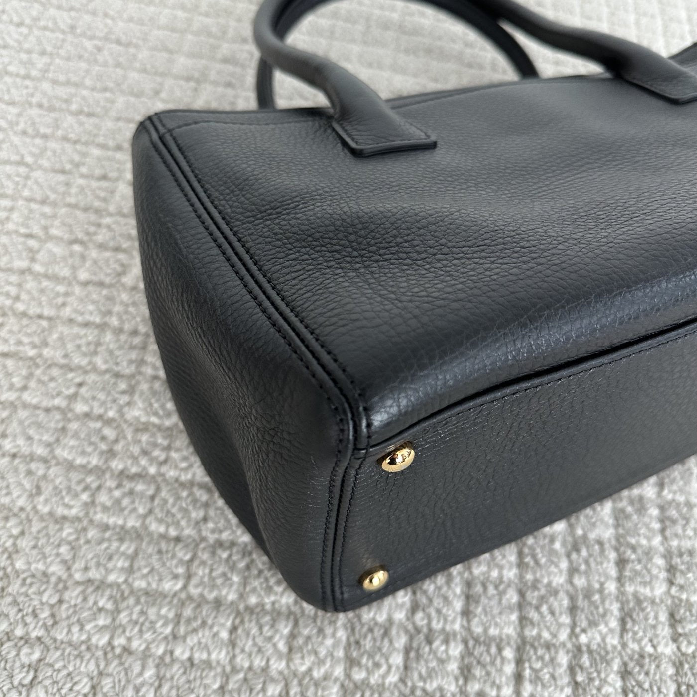 【Chanel】Chanel Cerf Executive Tote Black Caviar with Gold-Tone Hardware