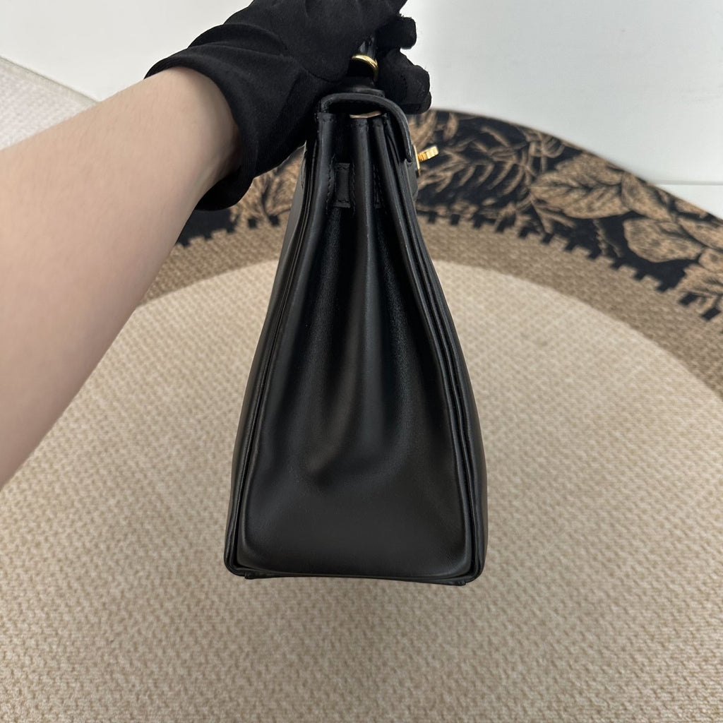 【Hermes】Hermès Kelly 28 Black Gold Hardware