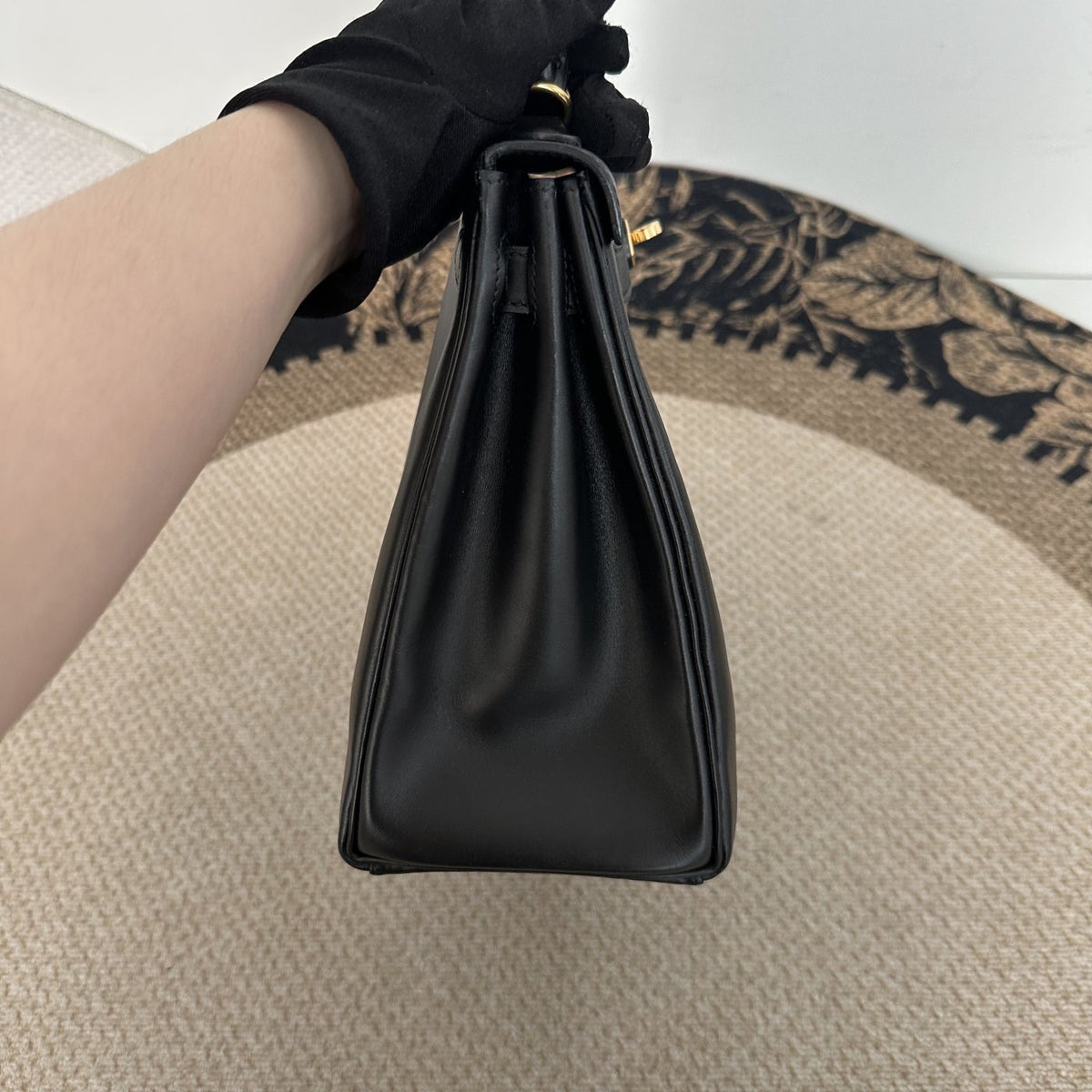 【Hermes】Hermès Kelly 28 Black Gold Hardware