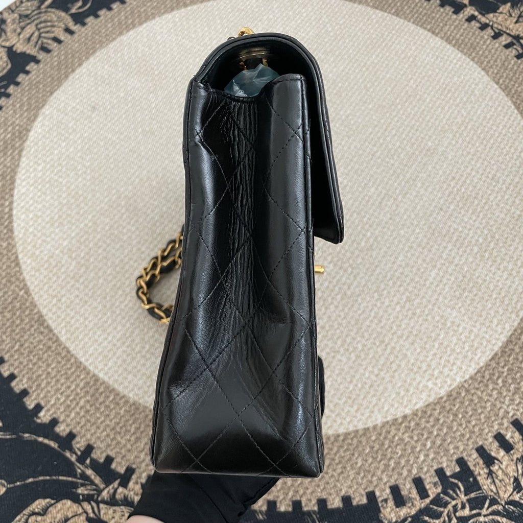 【Chanel】Chanel Black Caviar Victoria Flap Bag, Gold-Tone Hardware-7209866