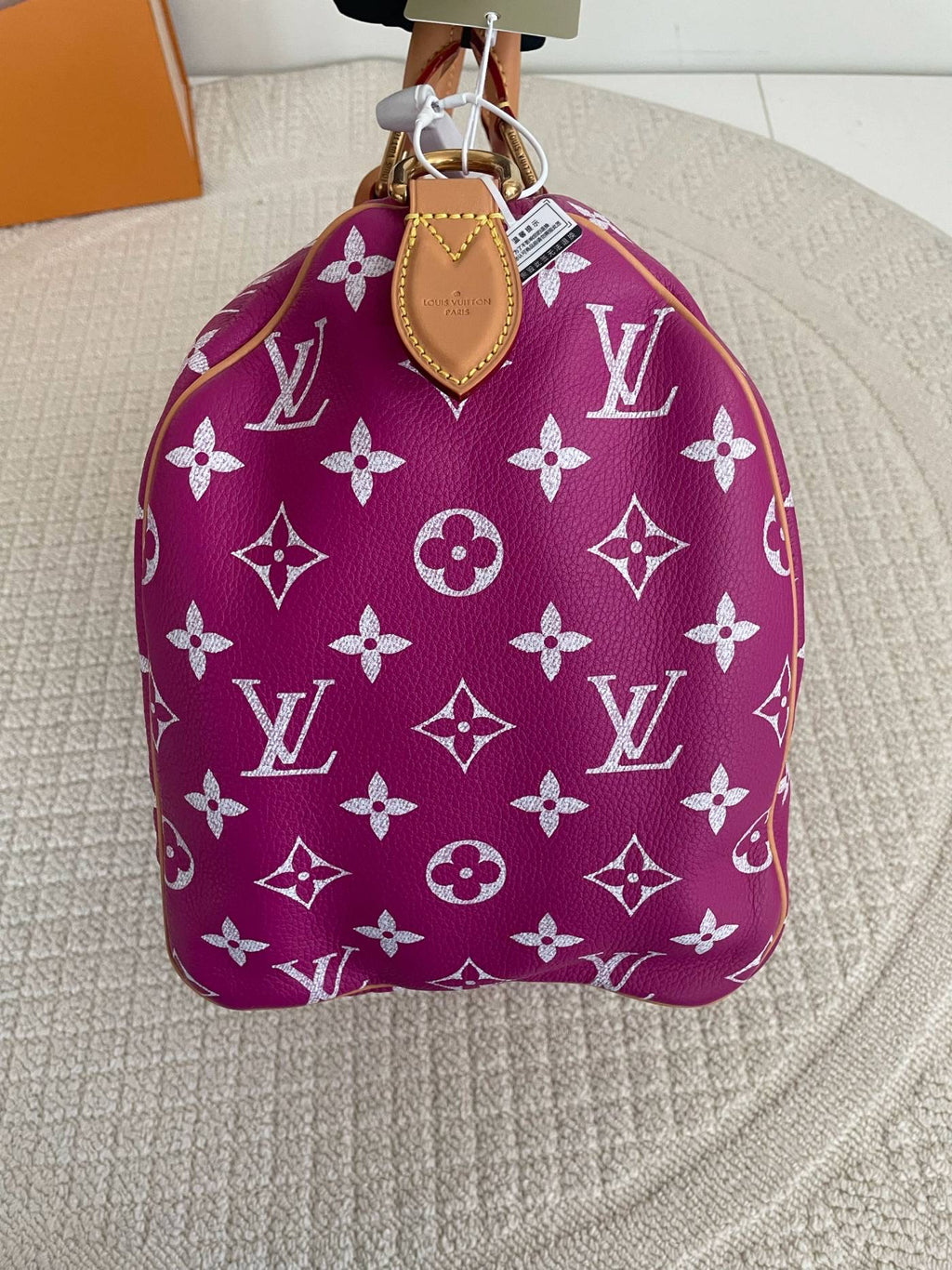 【LV】Louis Vuitton Speedy P9 Bandoulière 40 Candy Pink（Magenta）