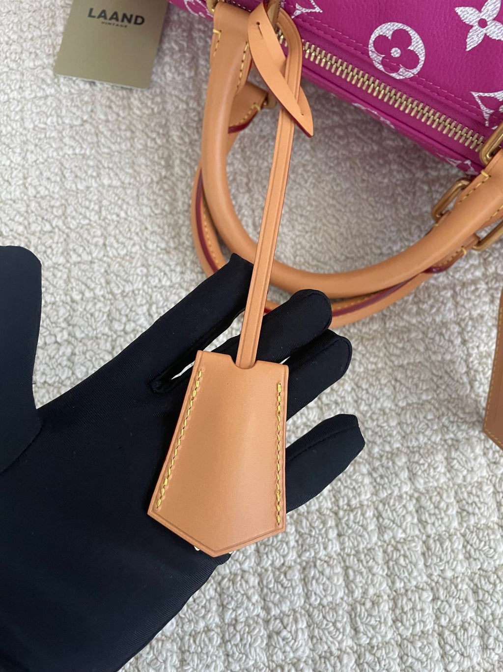 【LV】Louis Vuitton Speedy P9 Bandoulière 40 Candy Pink（Magenta）