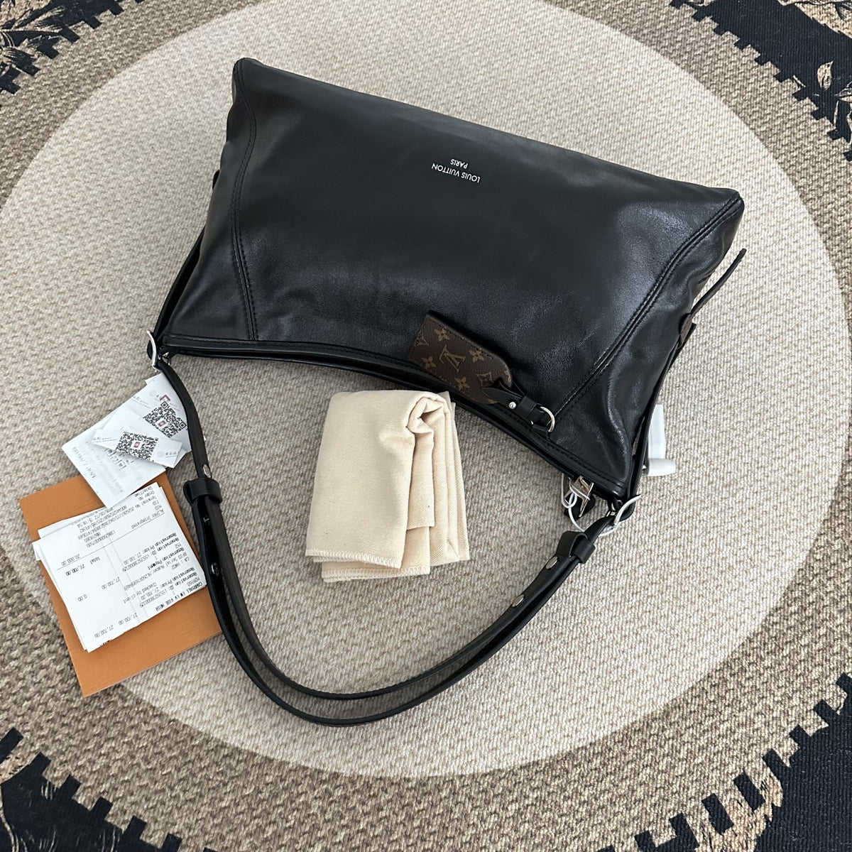 【LV】Louis Vuitton CarryAll East West Monogram Eclipse