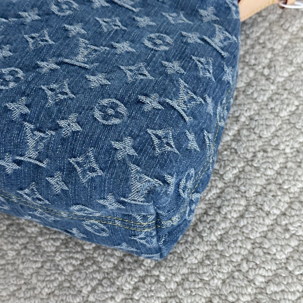 【LV】LV Baggy Bleu Denim Monogram Denim