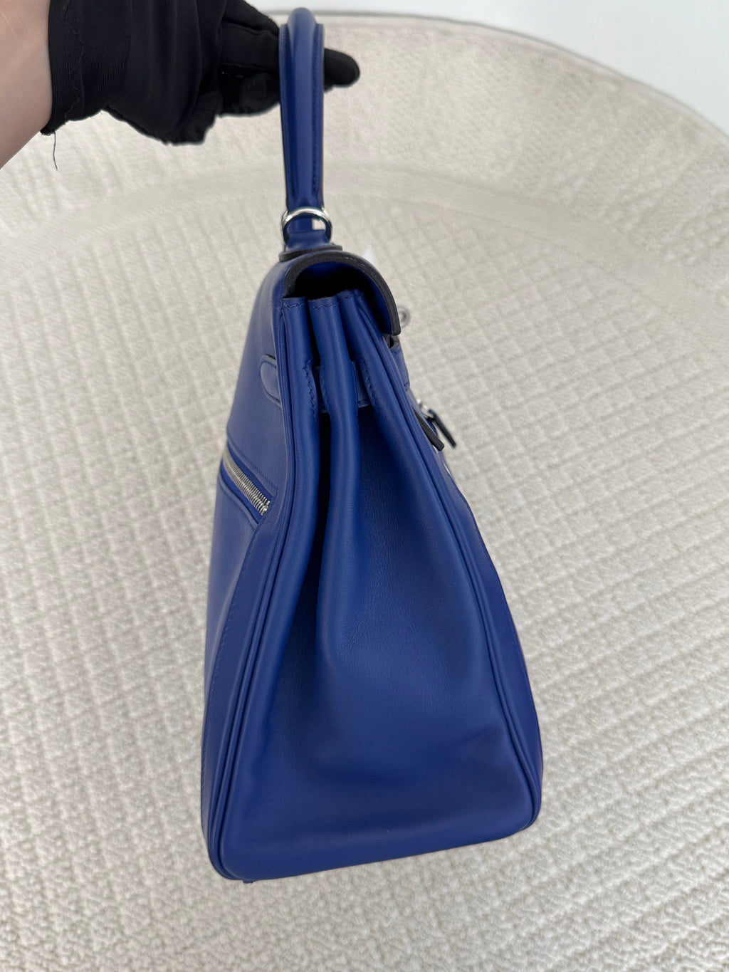 【Hermes】Hermès Blue Kelly Lakis
