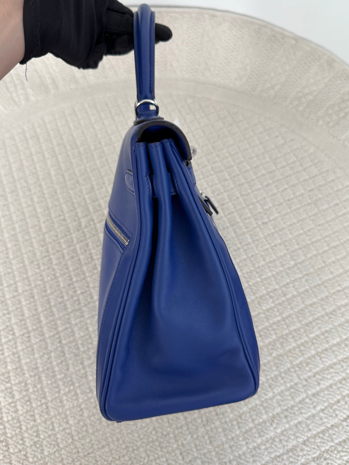 【Hermes】Hermès Blue Kelly Lakis