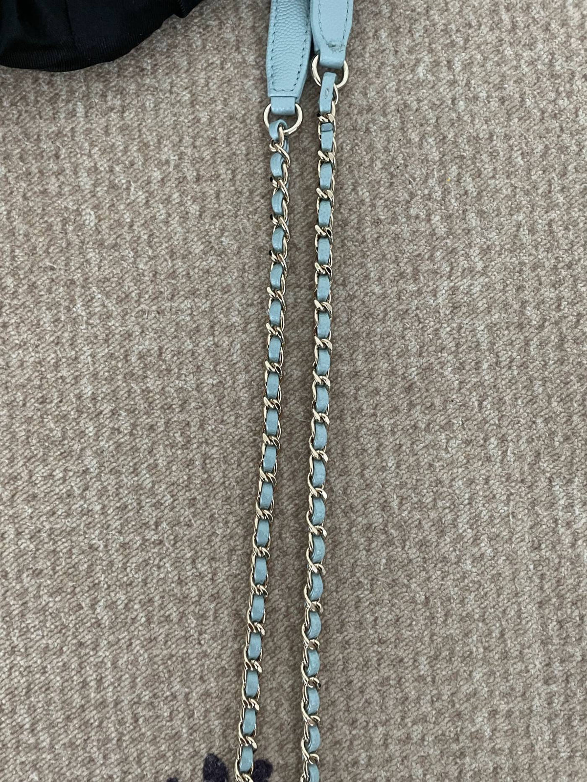 【Chanel】Chanel Blue Coco Handle Bag