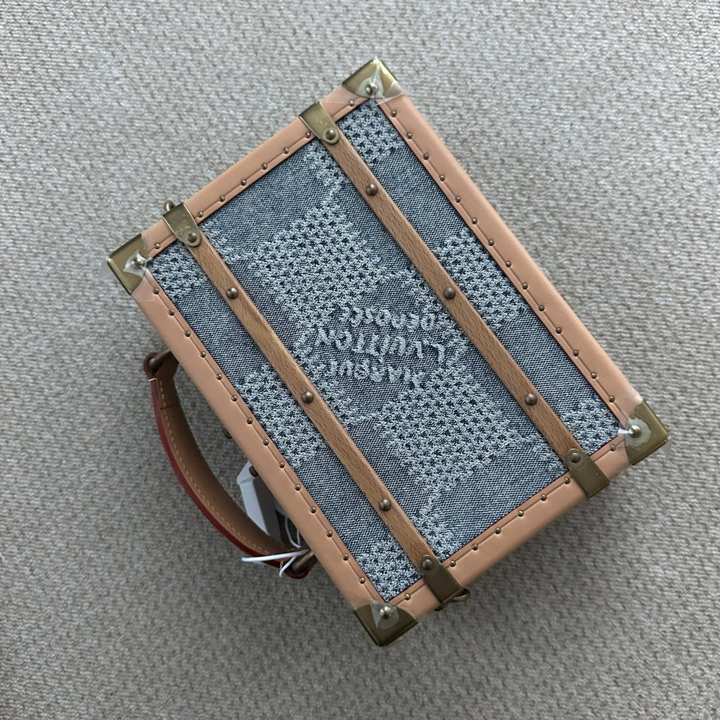 【LV】Louis Vuitton Monogram Denim Trunk