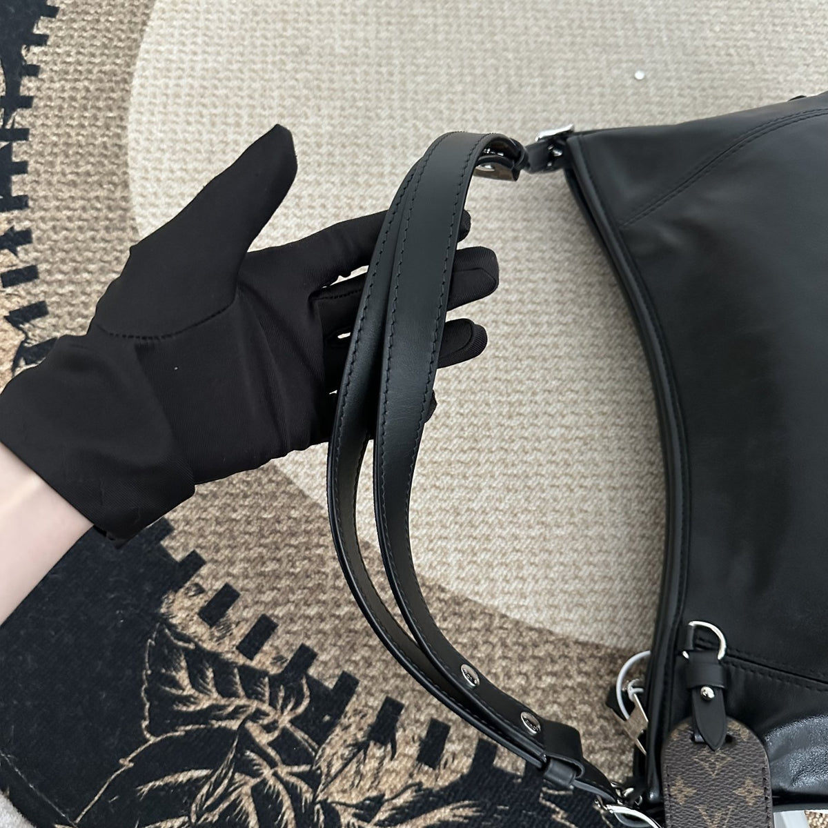 【LV】Louis Vuitton CarryAll East West Monogram Eclipse