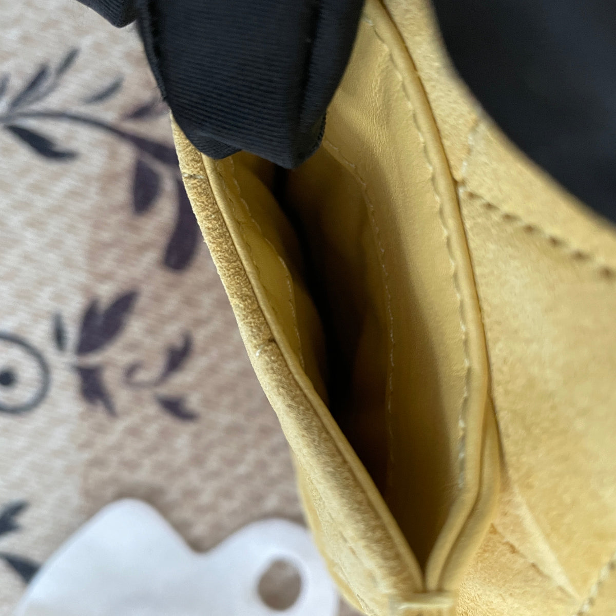 【Chanel】Chanel 25 Bag Mini, Yellow with Gold‑tone Hardware
