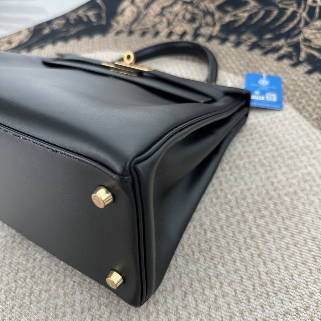 【Hermes】Hermès Kelly 28 Black Gold Hardware
