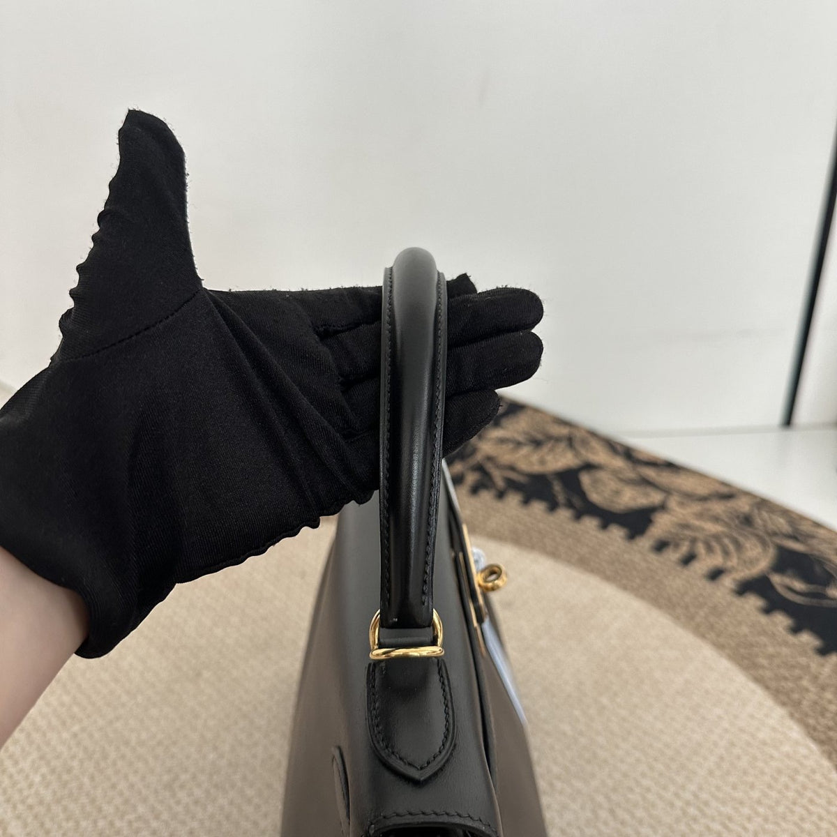【Hermes】Hermès Kelly 28 Black Gold Hardware